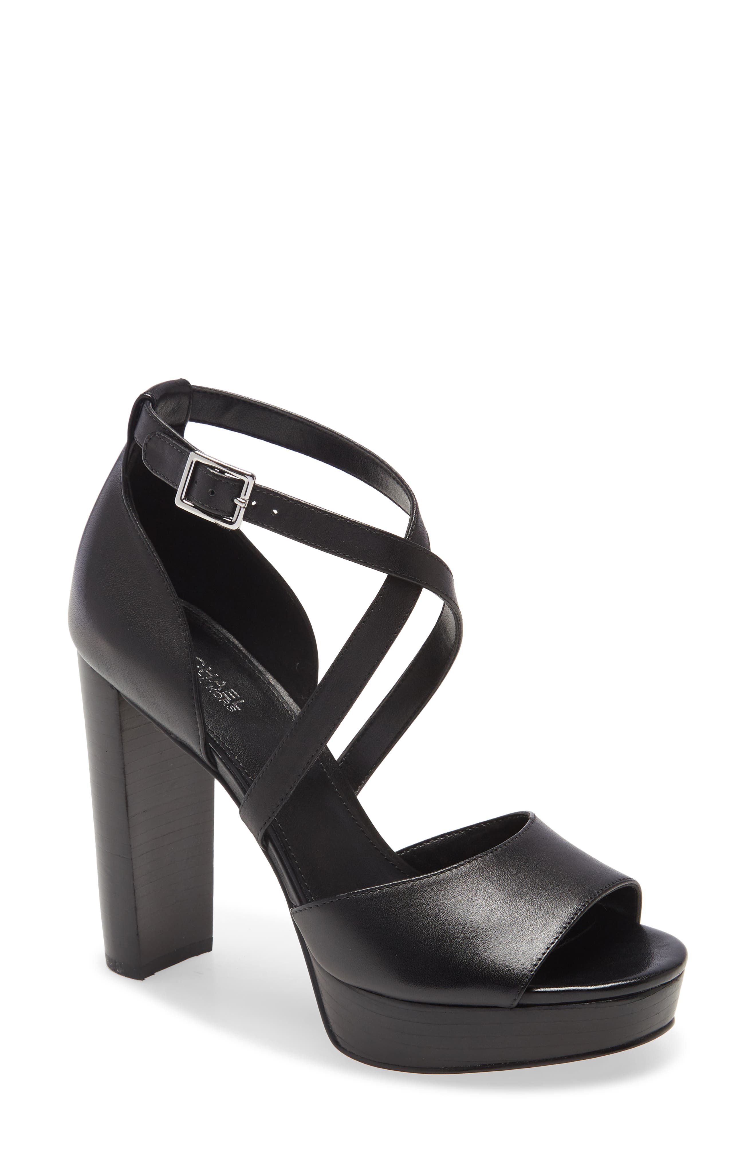 mariacar crisscross platform sandal