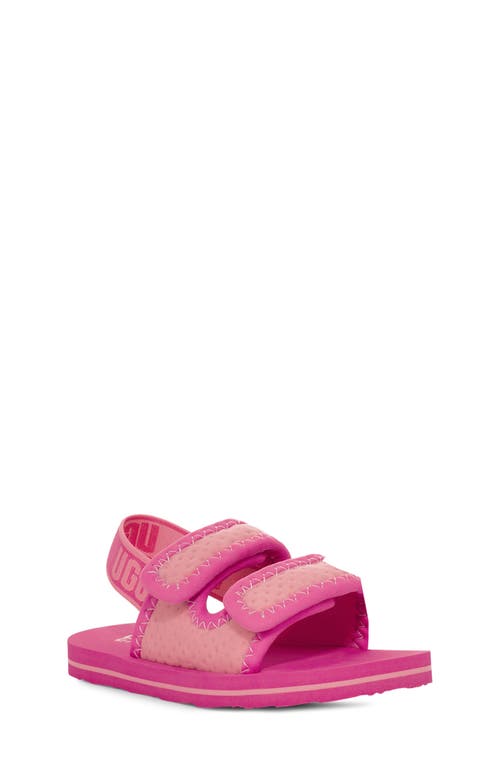 Ugg(r) Kids' Lennon Slingback Sandal In Sugilite/strawberry