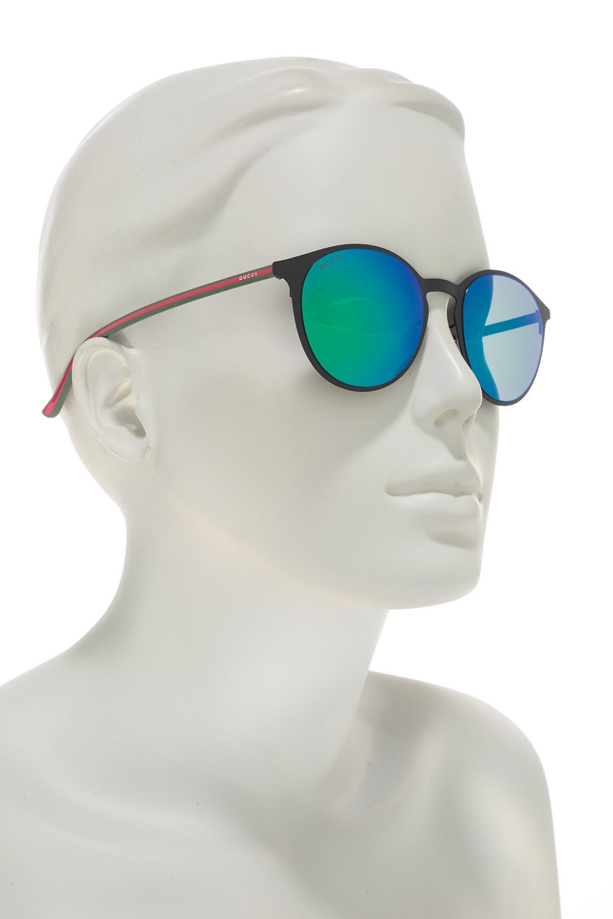 gucci 52mm round sunglasses
