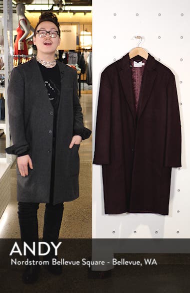 topman hayden oversize overcoat