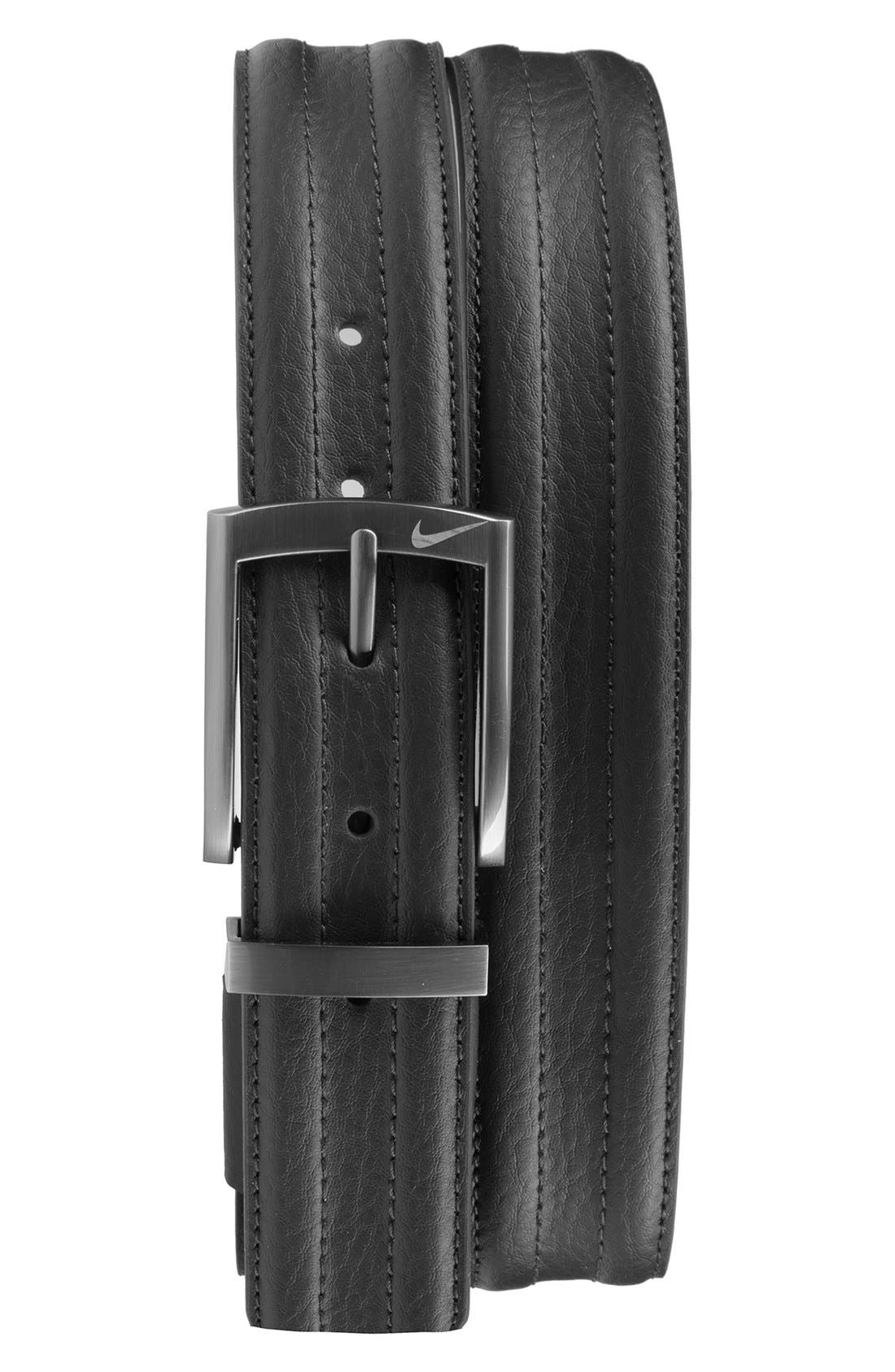 Nike Golf 'GFlex Tripunto' Leather Belt Nordstrom