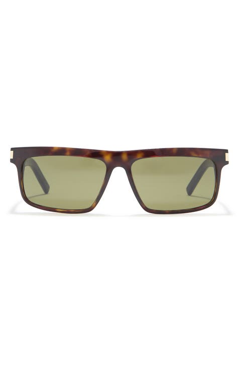 57mm Rectangle Sunglasses