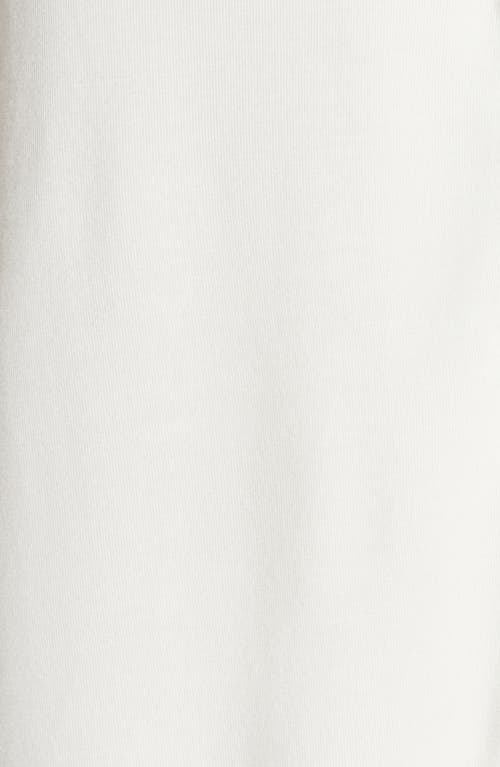 Shop Eberjey Whipstitch Jersey Short Pajamas In Ivory/navy