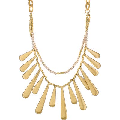 Panacea Layered Stick Collar Necklace