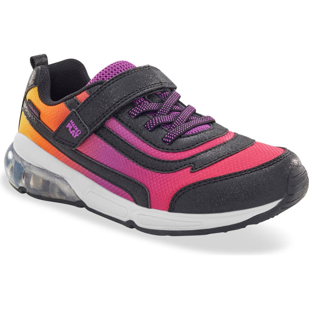 Stride Rite Kids' Made2play® Light-up Surge Bounce Sneaker In Sunset
