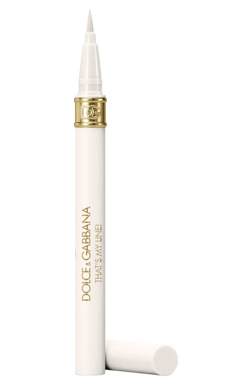 Dolce & Gabbana Dolce&gabbana That's My Line! 24hr Lasting Waterproof Eyeliner In 01 Pov