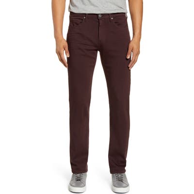 Paige Transcend Federal Slim Straight Leg Jeans, Brown