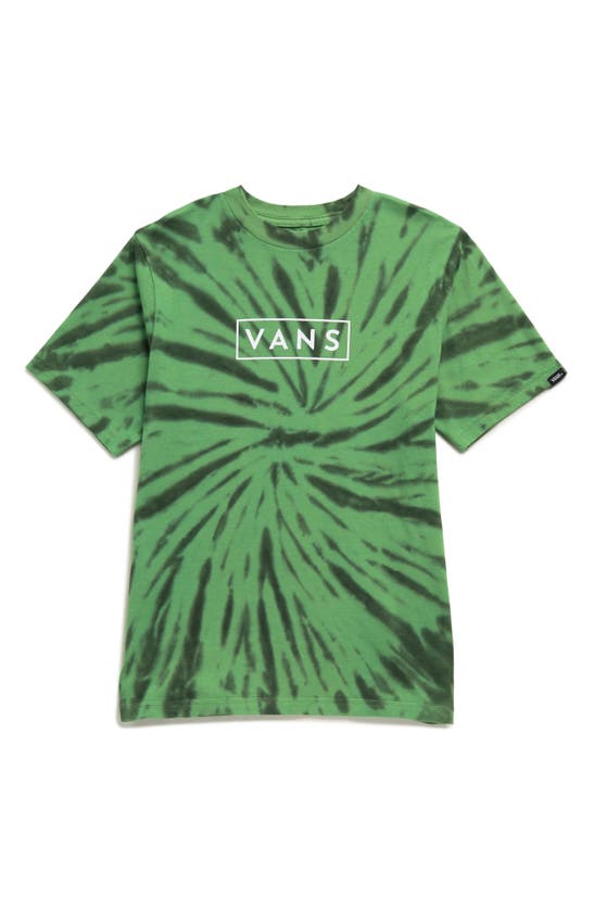 Vans Kids' Tie-dye Logo T-shirt In Sycamore