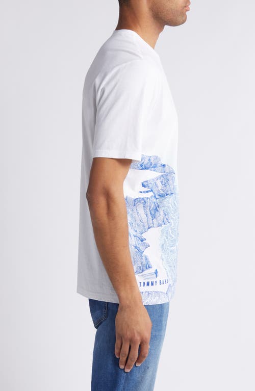 Shop Tommy Bahama Coastal Hideaway Graphic T-shirt In White