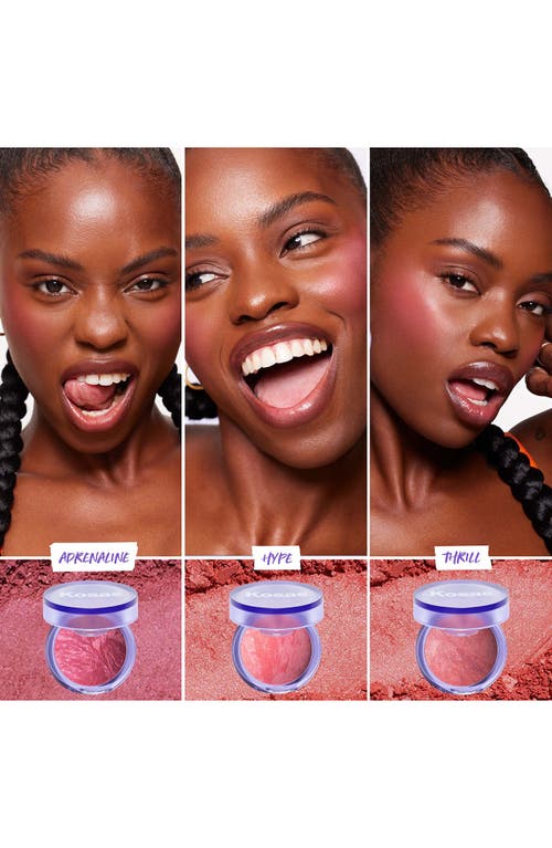 Shop Kosas Blush Is Life Baked Dimensional + Brightening Blush In Adrenaline