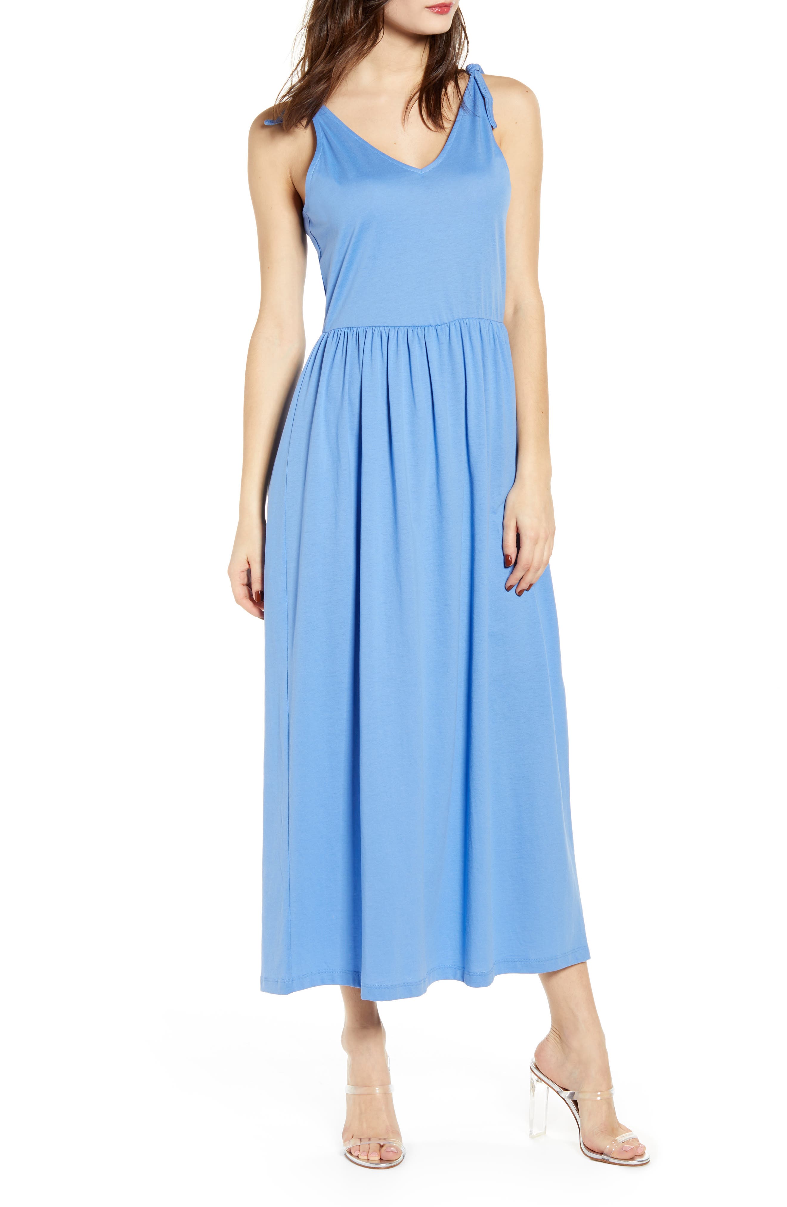 Vero Moda Rebecca Maxi Dress, Blue
