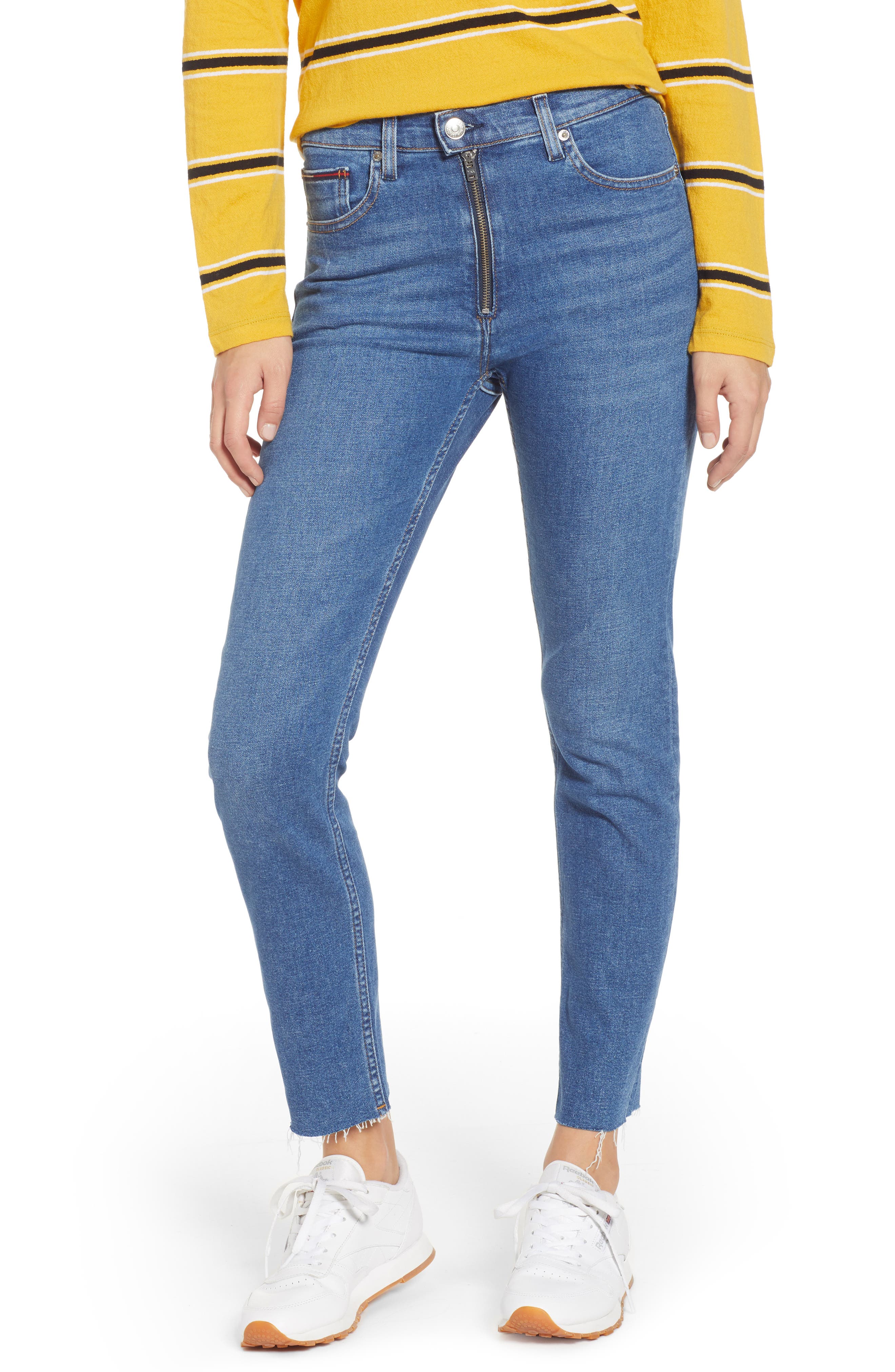 izzy high rise slim cropped jeans