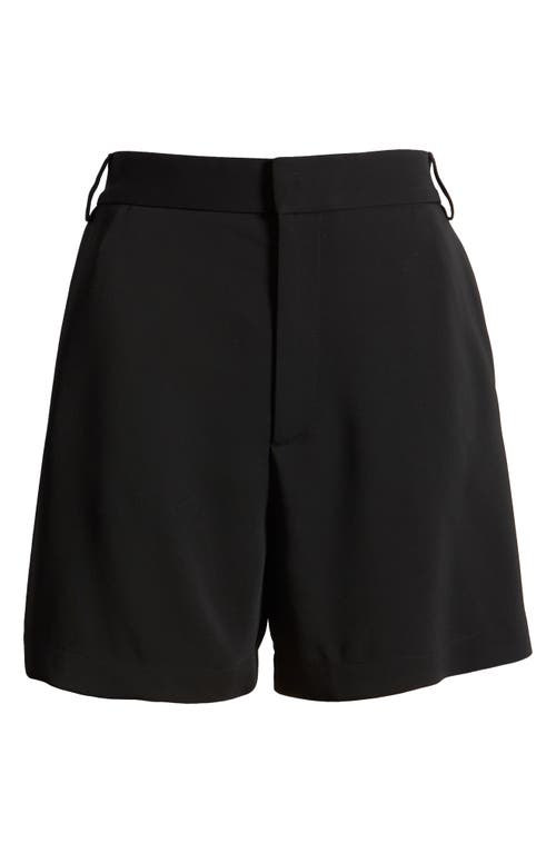 Shop & Other Stories High Waist Shorts In Black Dark