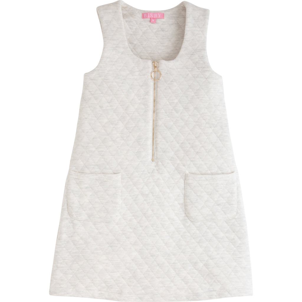 Bisby Kids' Quilted Jumper In Grey