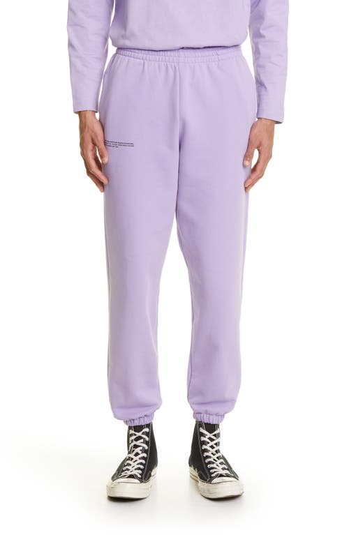 PANGAIA 365 PPRMINT™ Unisex Organic Cotton Sweatpants in Orchid Purple