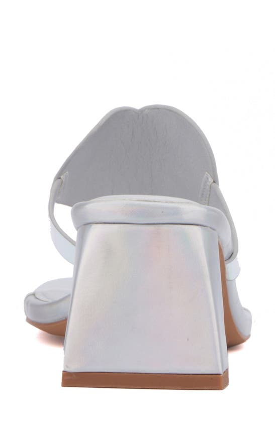 Olivia Miller Lover Gurl Sandal In Iridescent