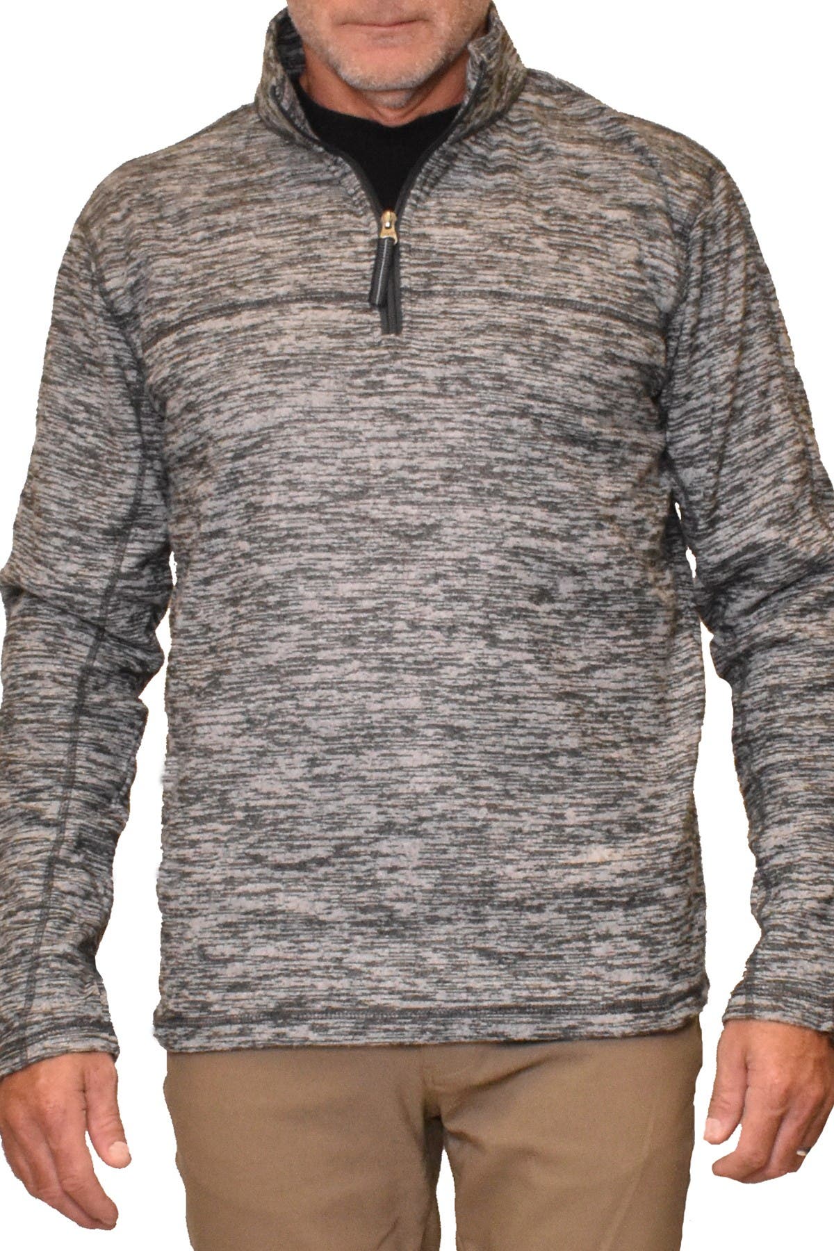 quater zip sweatshirt