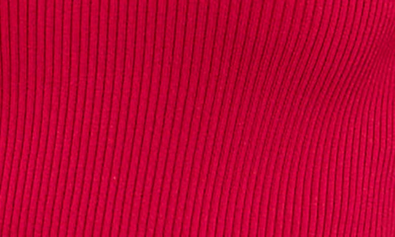 Endless Rose Cross Strap Rib Tank In Red