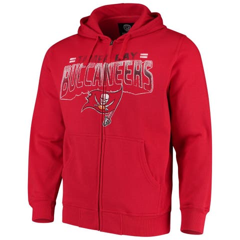 Outerstuff Big Boys Red Tampa Bay Buccaneers Stadium Full-Zip