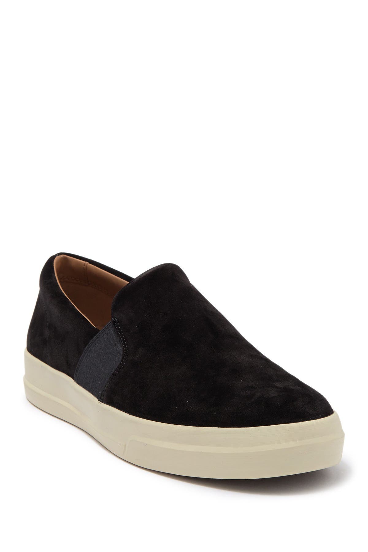 vince slip on suede sneakers