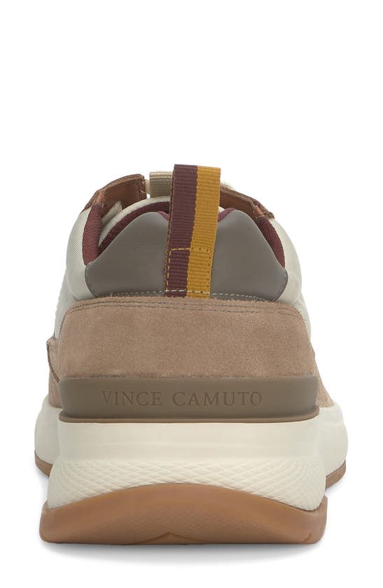 Shop Vince Camuto Geovanni Platform Sneaker In Truffle/ Capp