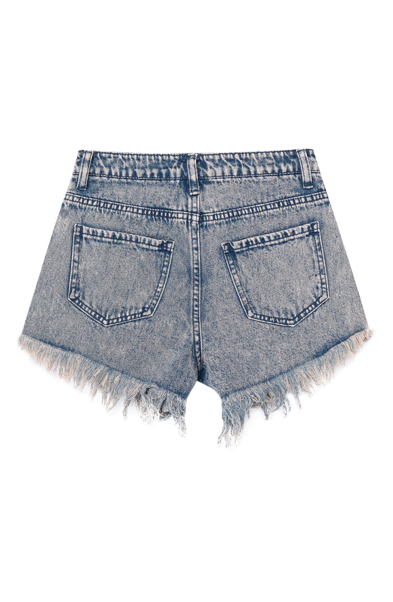 Truce Kids' Frayed Denim Shorts | Nordstrom