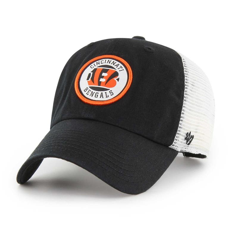 Cincinnati Bengals '47 Brand Legacy Black Clean Up Mesh Snapback Hat – All  American Sportswear Online