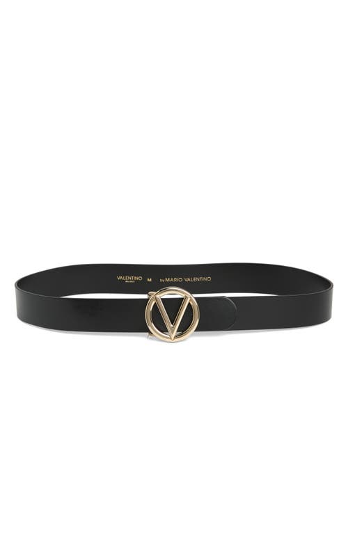 VALENTINO BY MARIO VALENTINO Made In Italy Leather Giusy Tonal Buckle Belt