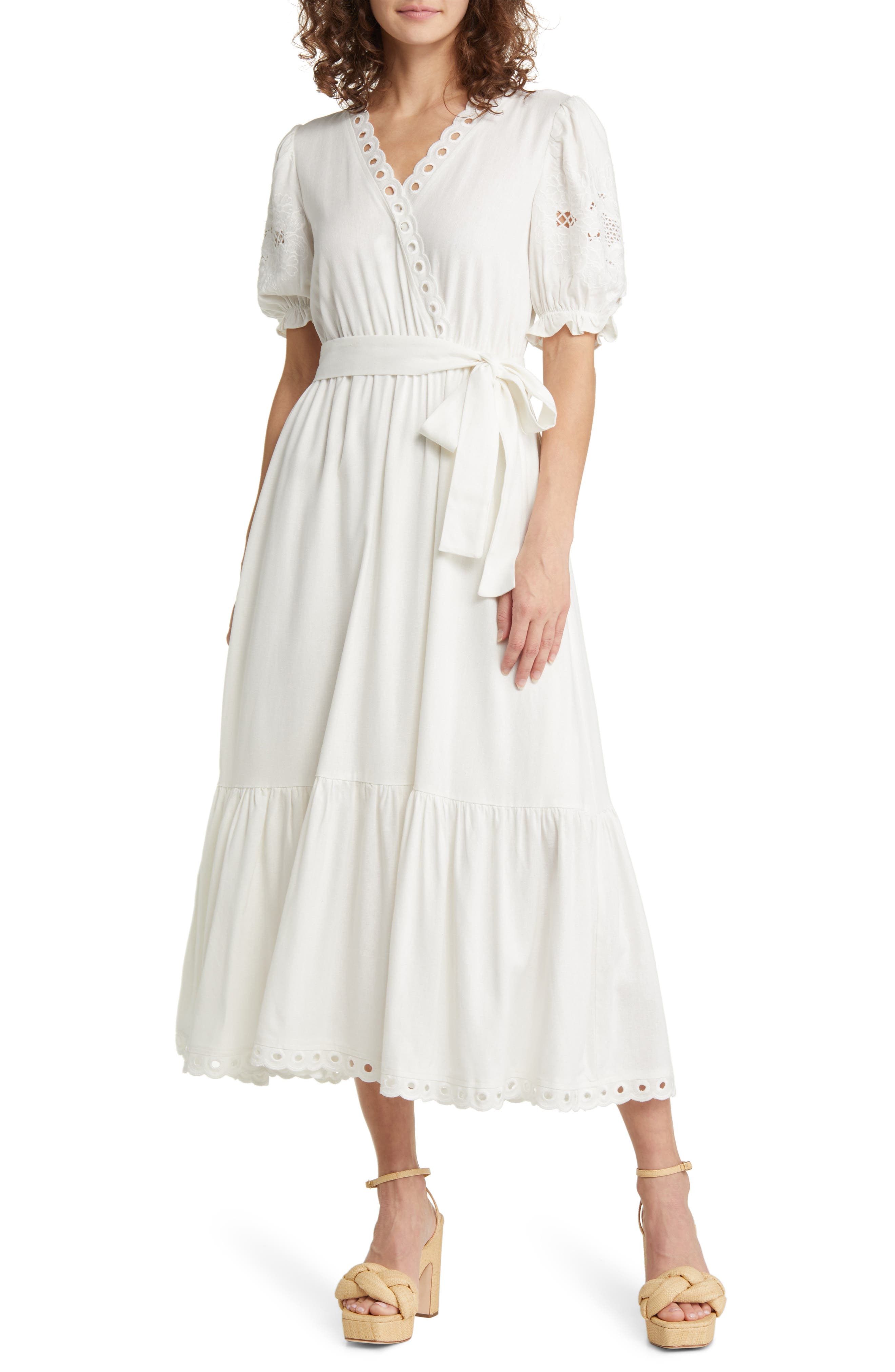 moon river eyelet dress