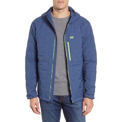 Helly Hansen Lifaloft Hooded Stretch Insulated Jacket, Blue