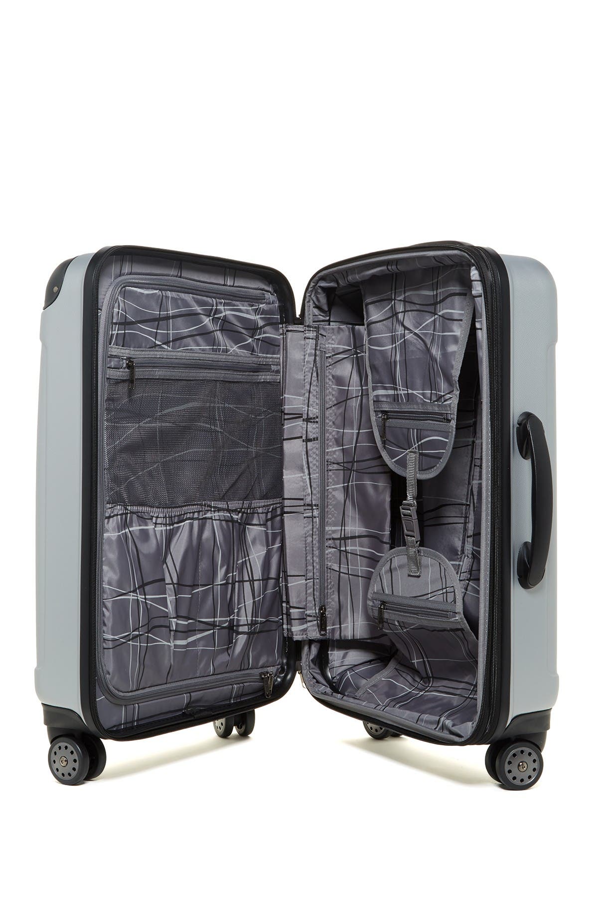 Kenneth Cole Reaction Renegade 24" Expandable 8-wheel Upright Suitcase In Grey