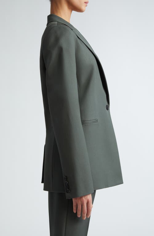 Partow Ross Virgin Wool Jacket In Olive