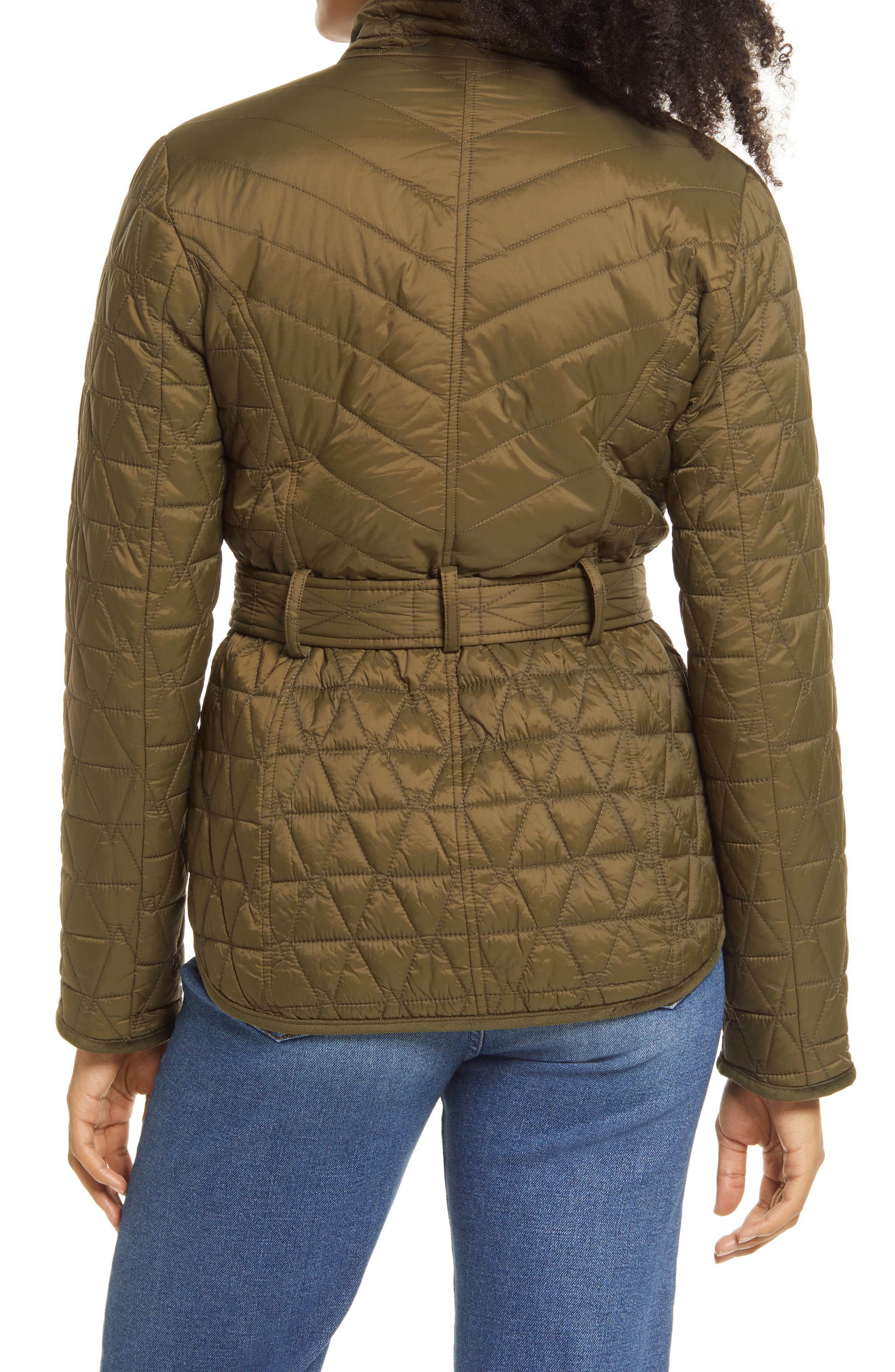 halogen belted lightweight jacket