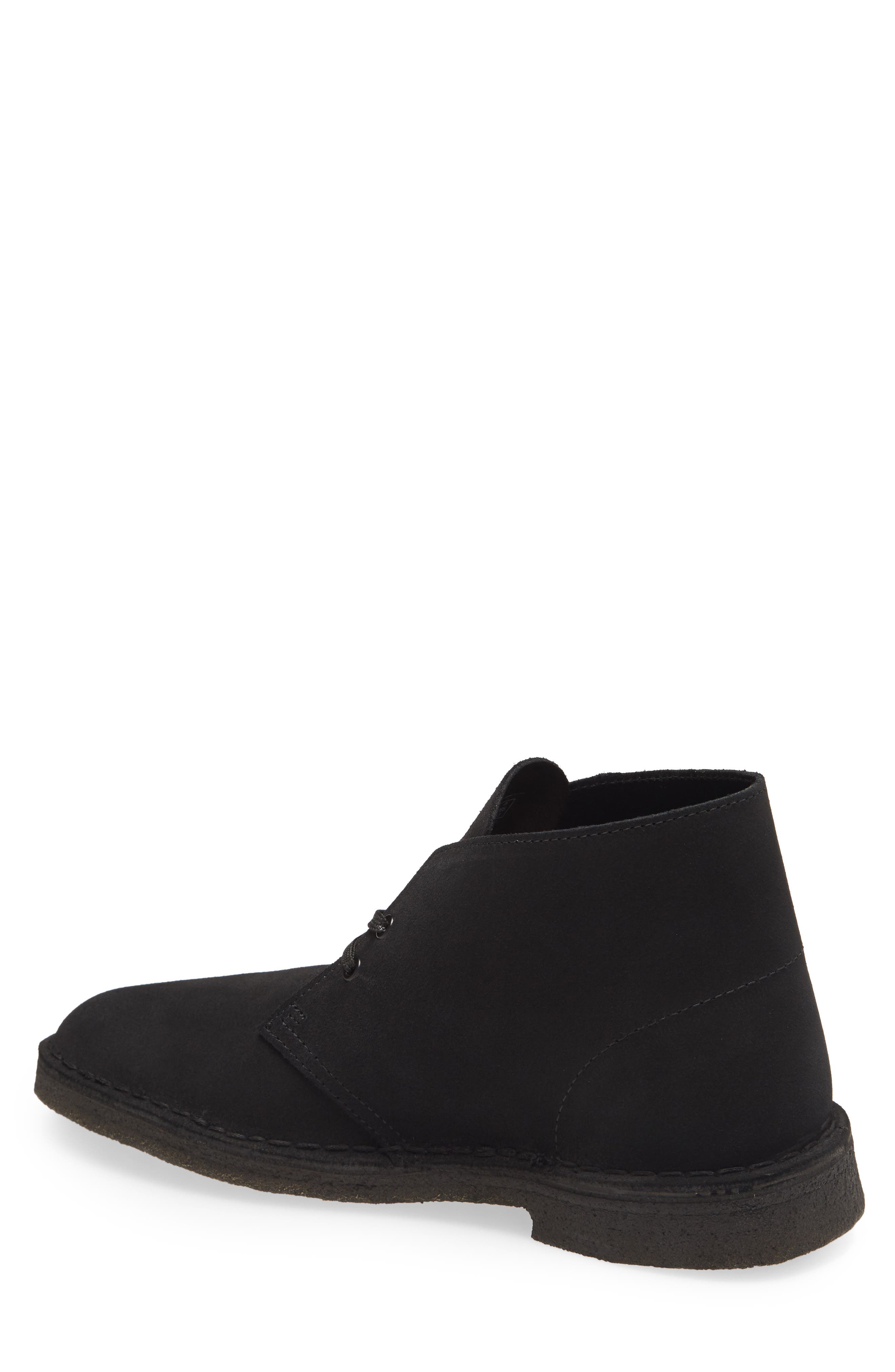 clarks originals black desert boots