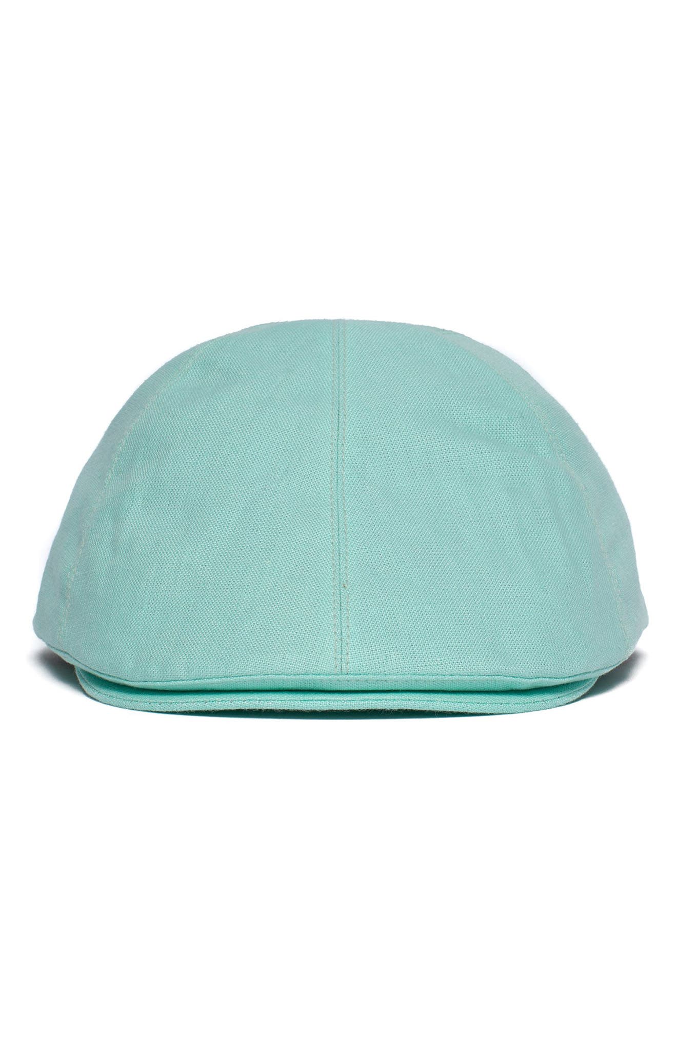 Bermuda Baby Linen Flat Cap 