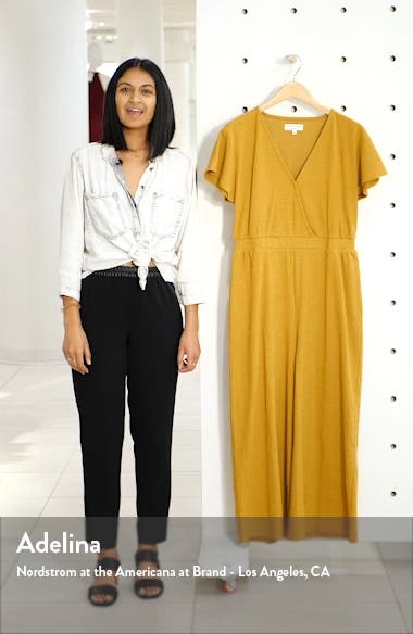 madewell texture and thread jumpsuit