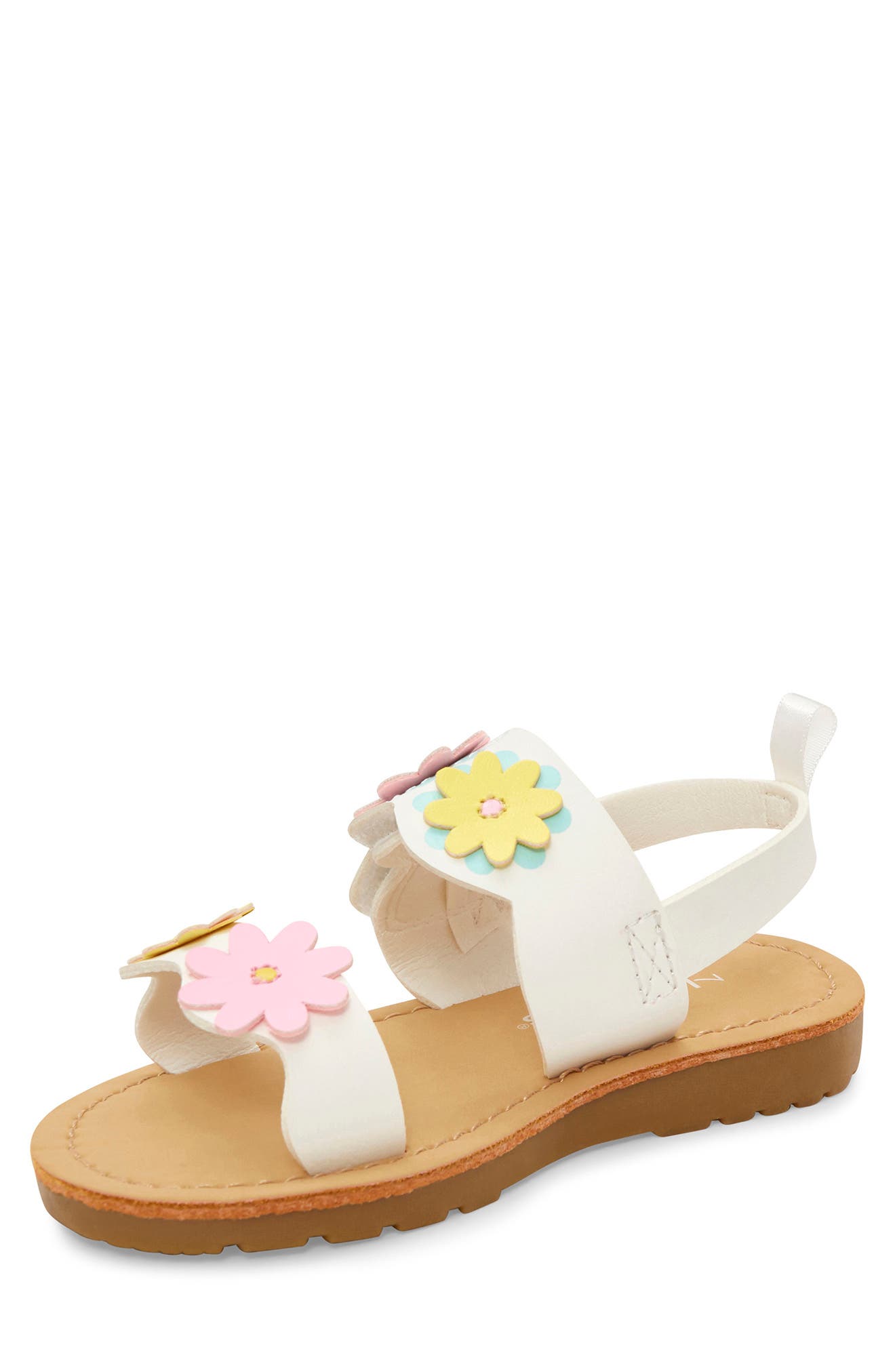 carter's flower sandals