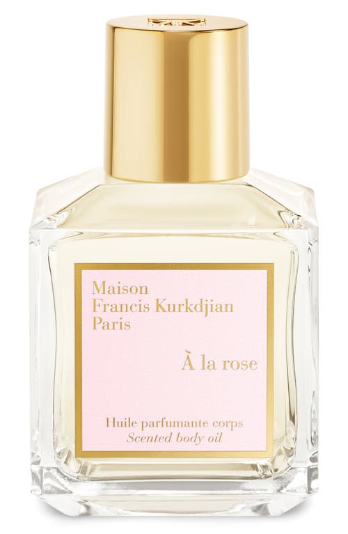 Maison Francis Kurkdjian A La Rose Body Oil