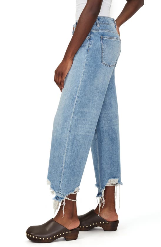 Shop Dl1961 Hepburn High Rise Wide Leg Jeans In Slate