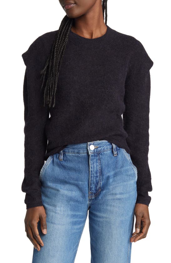 Madewell Prentiss Pullover Sweater In Night Vision