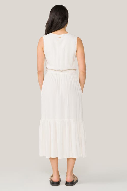 Shop Alala Seaside Dress In Bone