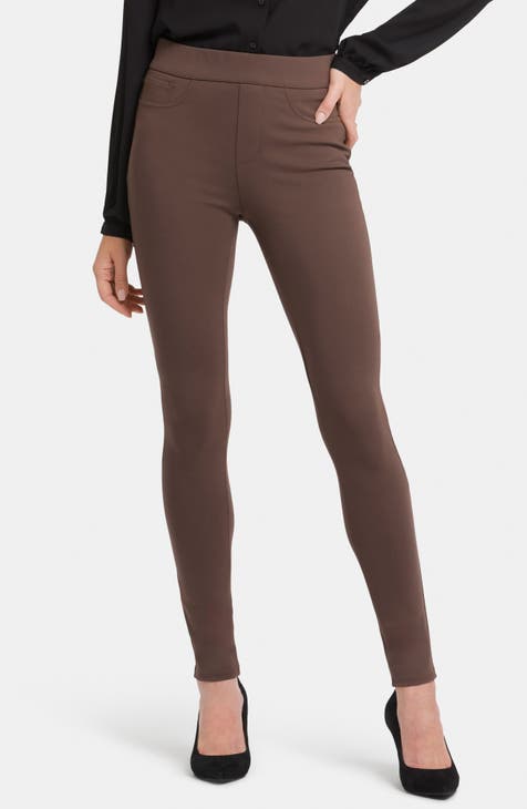 Brown spandex leggings hotsell