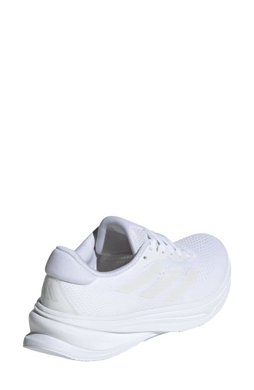 Shop Adidas Originals Adidas Supernova Rise Running Shoe In White/crystal White/black