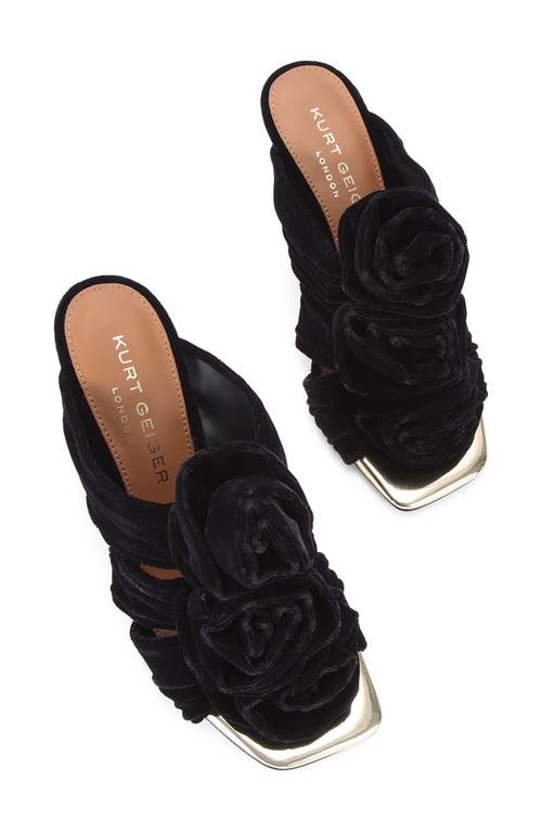Kurt Geiger London Bloom Mule In Black