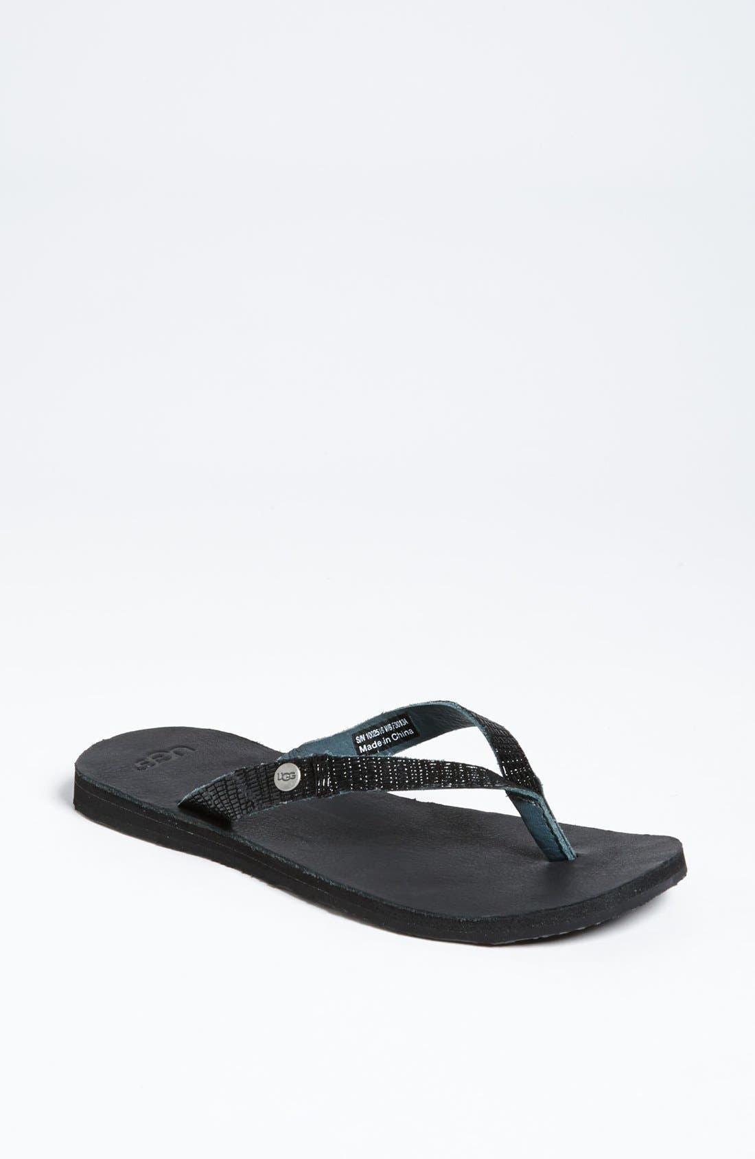 ugg flip flop slippers nordstrom