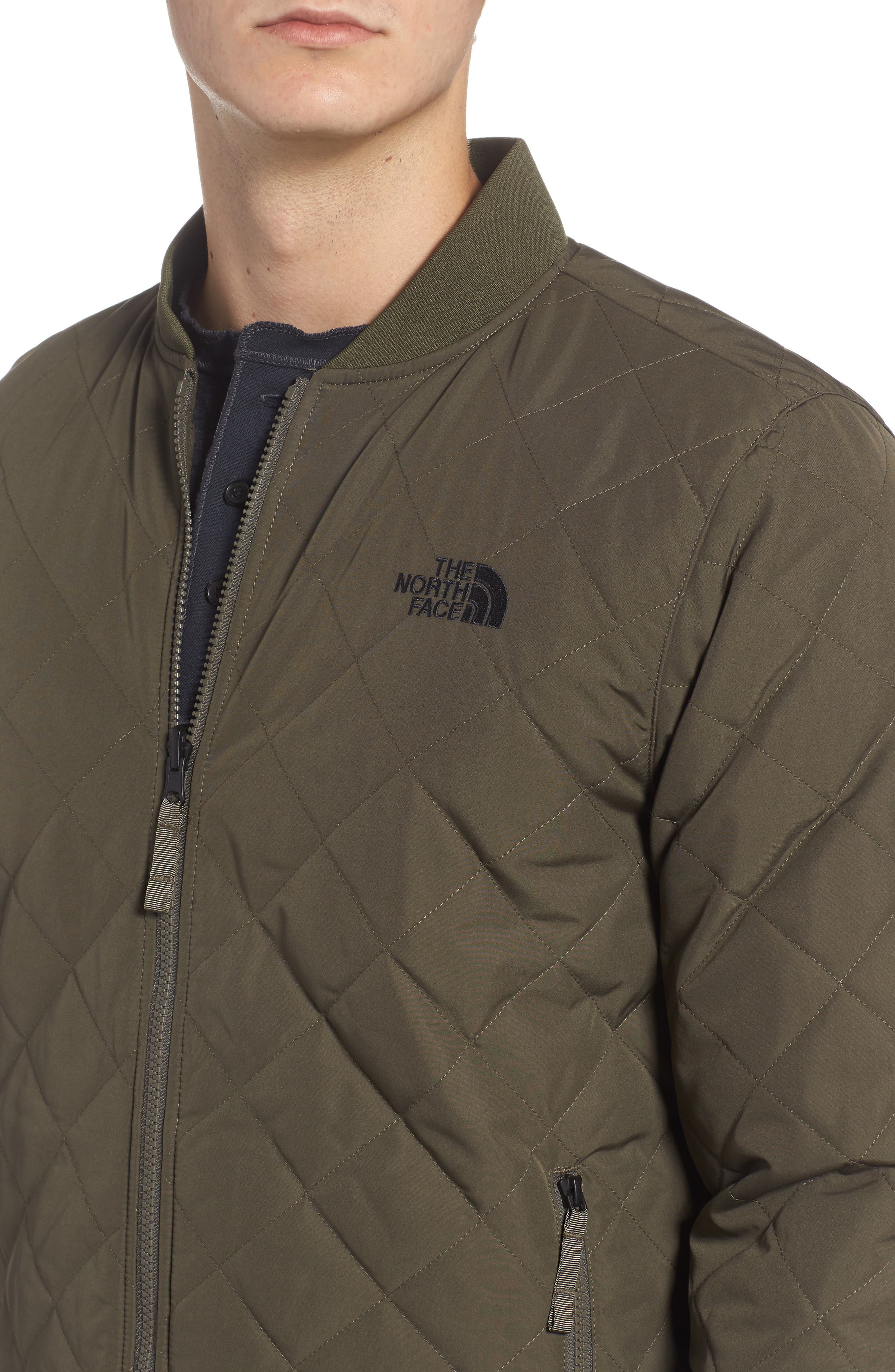 north face reversible bomber jacket