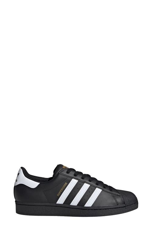 Shop Adidas Originals Adidas Superstar Sneaker In Black/white/black
