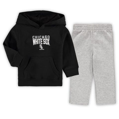 Tennessee Titans Toddler Fan Flare Pullover Hoodie & Sweatpants Set -  Navy/Heathered Gray