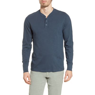 Faherty Long Sleeve Organic Cotton Henley
