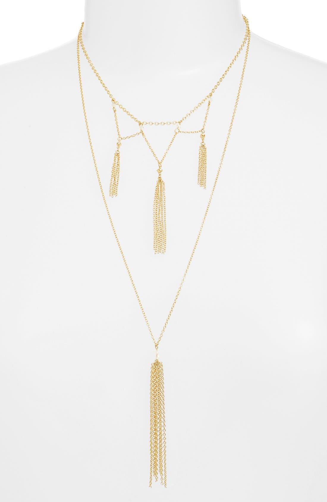 Ettika Tier Tassel Bead Necklace Nordstrom